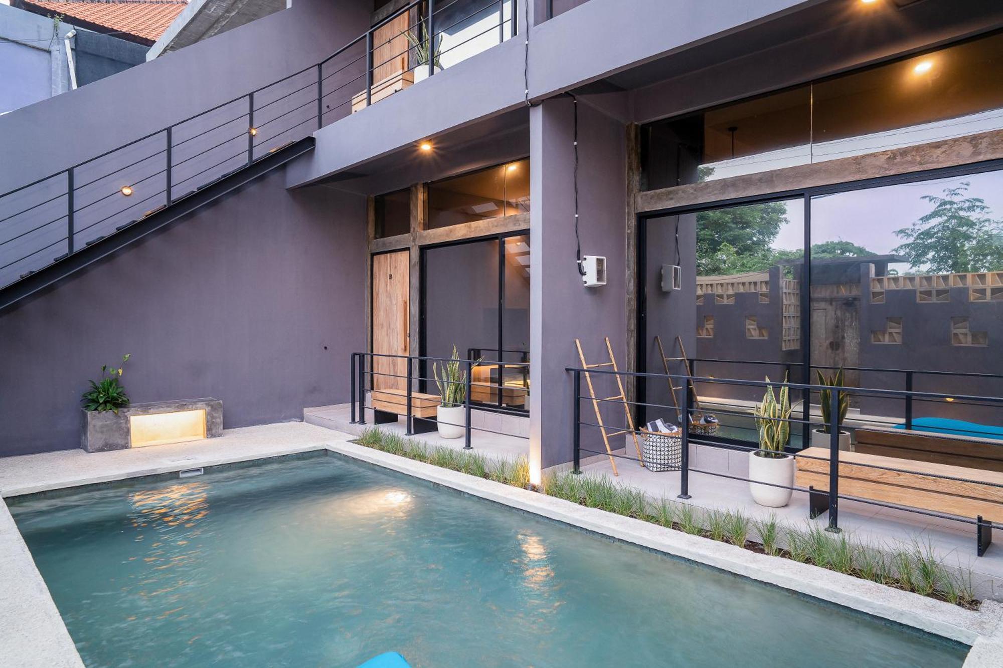 Alaya Homes D - Chic Japandi Loft In Apartment Seminyak